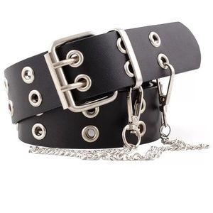 e-girl belt with detachable chain